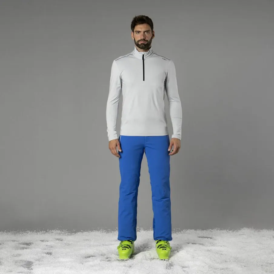 Uomo CMP Pile^Pile mezza zip Grid Tech da uomo