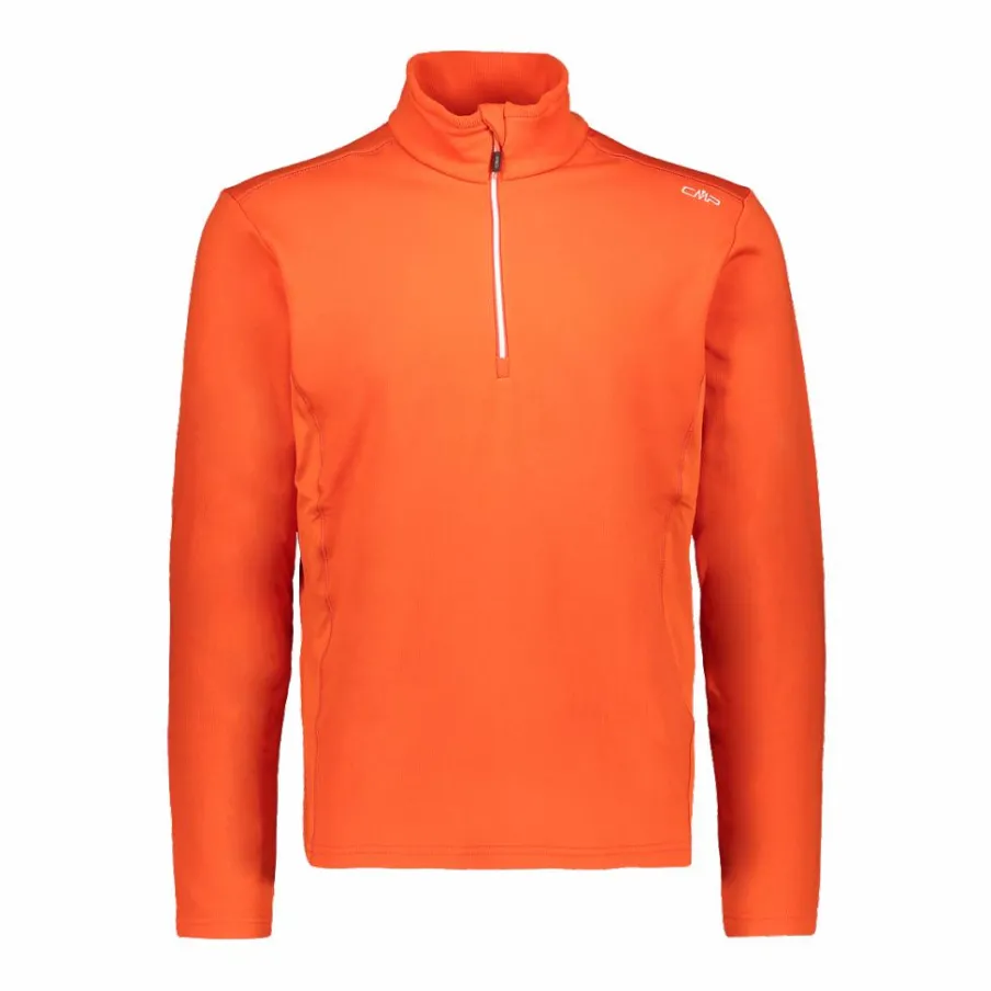 Uomo CMP Pile^Pile mezza zip Grid Tech da uomo