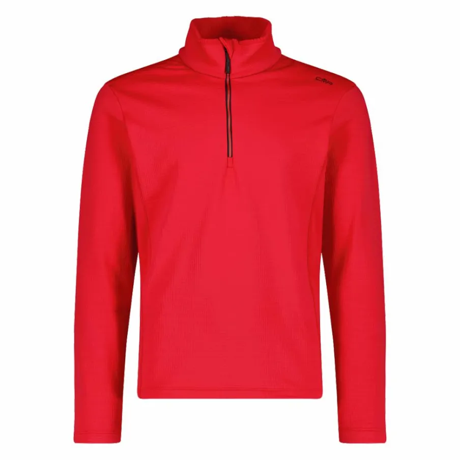 Uomo CMP Pile^Pile mezza zip Grid Tech da uomo