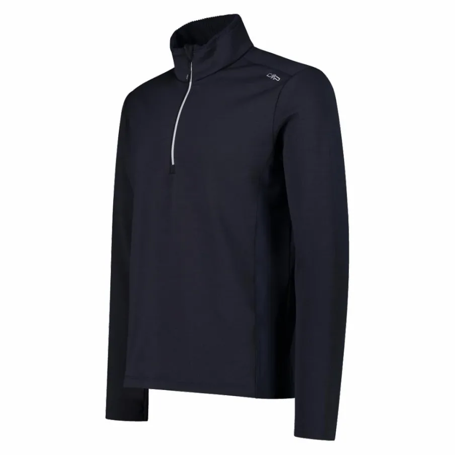 Uomo CMP Pile^Pile mezza zip Grid Tech da uomo