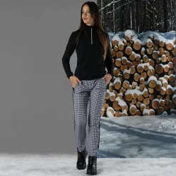 Donna CMP Pile^Pile mezza zip Grid Tech da donna