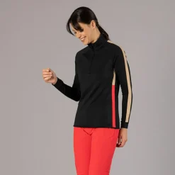 Donna CMP Pile^Pile mezza zip in Softech da donna