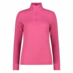 Donna CMP Pile^Pile mezza zip in Softech da donna con stampa allover