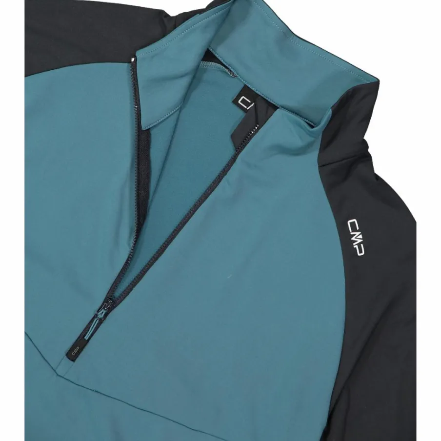Uomo CMP Pile^Pile mezza zip Softech da uomo