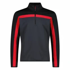 Uomo CMP Pile^Pile mezza zip Softech da uomo