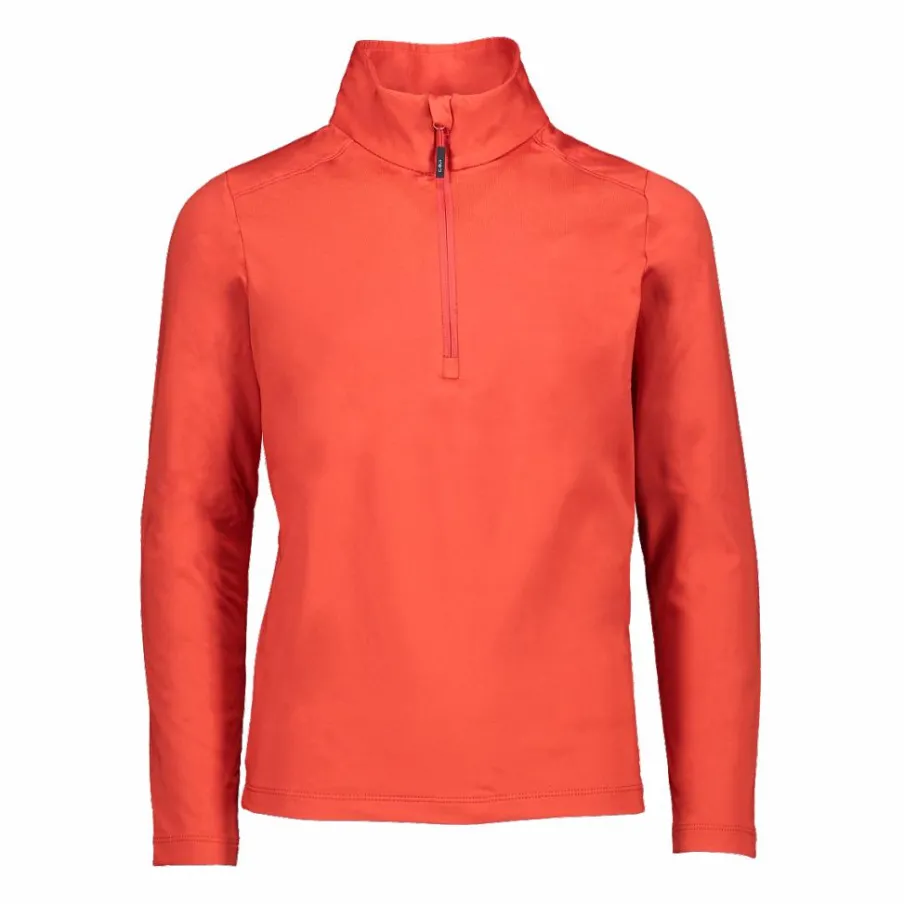 Bambino CMP Pile E Felpe^Pile mezza zip Softech da bambino tinta unita