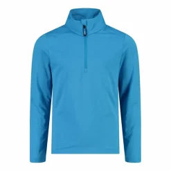 Bambino CMP Pile E Felpe^Pile mezza zip Softech da bambino tinta unita