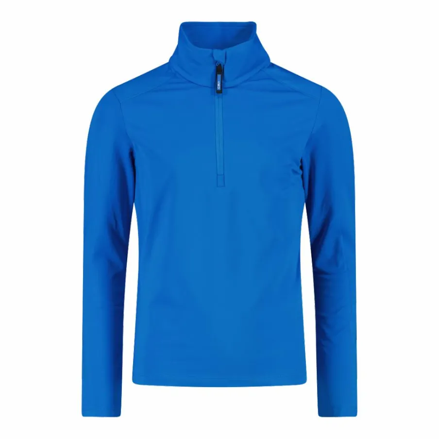 Bambino CMP Pile E Felpe^Pile mezza zip Softech da bambino tinta unita