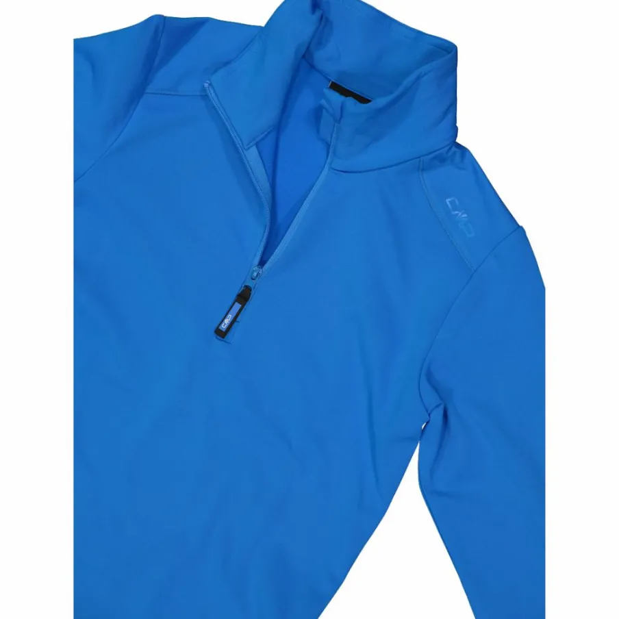 Bambino CMP Pile E Felpe^Pile mezza zip Softech da bambino tinta unita