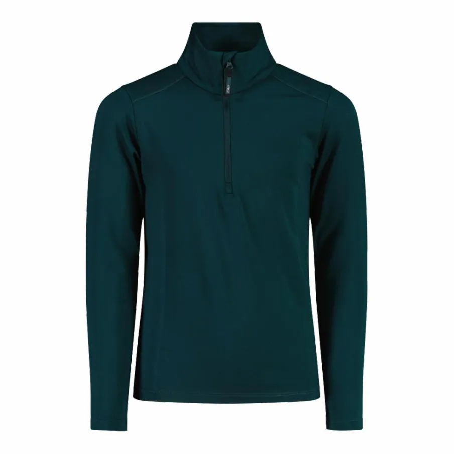 Bambino CMP Pile E Felpe^Pile mezza zip Softech da bambino tinta unita