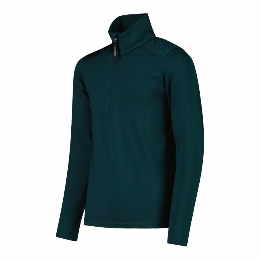 Bambino CMP Pile E Felpe^Pile mezza zip Softech da bambino tinta unita