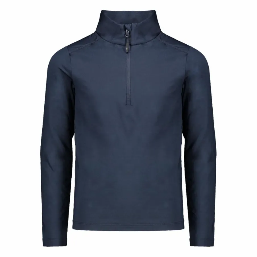 Bambino CMP Pile E Felpe^Pile mezza zip Softech da bambino tinta unita
