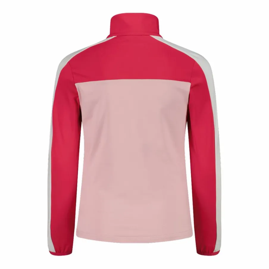 CMP Pile E Felpe^Pile mezza zip Softech da bambina