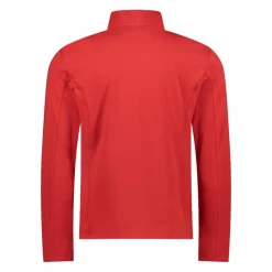 Uomo CMP Pile^Pile mezza zip Softech da uomo tinta unita