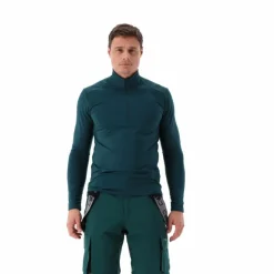 Uomo CMP Pile^Pile mezza zip Softech da uomo tinta unita