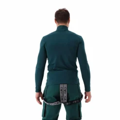 Uomo CMP Pile^Pile mezza zip Softech da uomo tinta unita