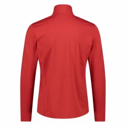 Uomo CMP Pile^Pile mezza zip Softech da uomo tinta unita