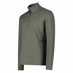 Uomo CMP Pile^Pile mezza zip Softech da uomo tinta unita