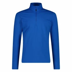 Uomo CMP Pile^Pile mezza zip Softech da uomo tinta unita