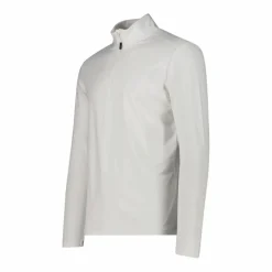 Uomo CMP Pile^Pile mezza zip Softech da uomo tinta unita