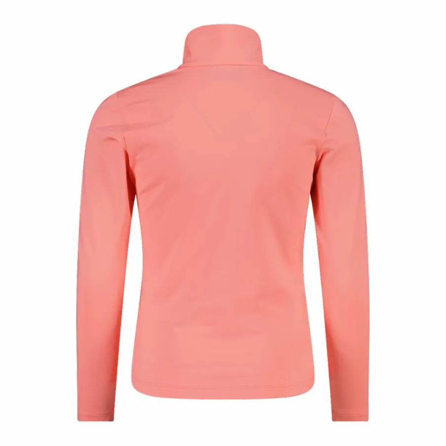 CMP Pile E Felpe^Pile mezza zip Softech da bambina tinta unita