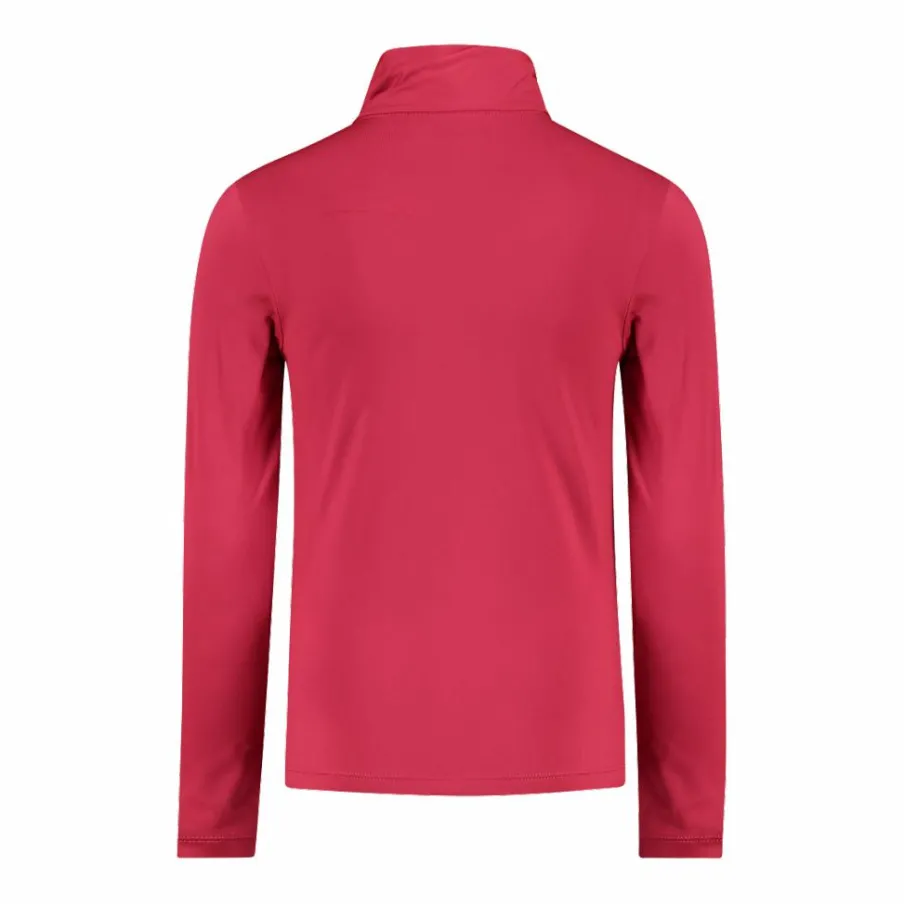 CMP Pile E Felpe^Pile mezza zip Softech da bambina tinta unita