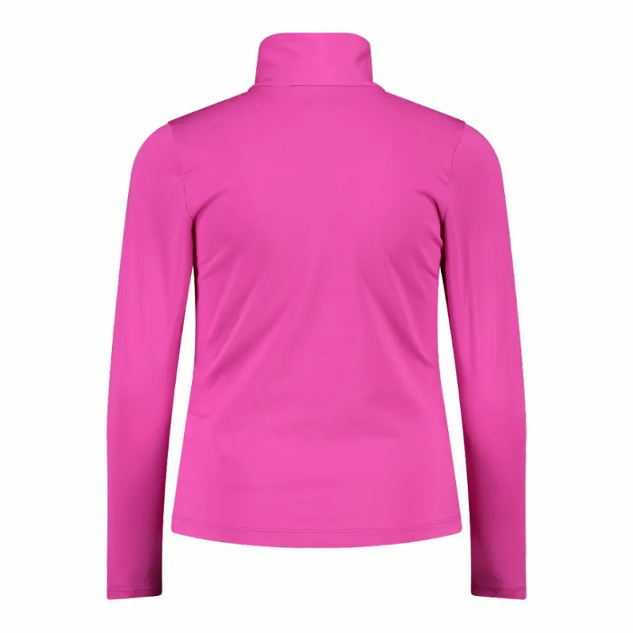 CMP Pile E Felpe^Pile mezza zip Softech da bambina tinta unita