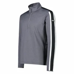 Uomo CMP Pile^Pile mezza zip Softech Melange da uomo
