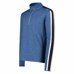 Uomo CMP Pile^Pile mezza zip Softech Melange da uomo