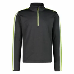 Uomo CMP Pile^Pile mezza zip Softech Melange da uomo