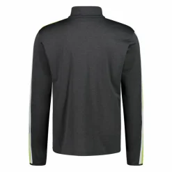 Uomo CMP Pile^Pile mezza zip Softech Melange da uomo