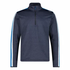 Uomo CMP Pile^Pile mezza zip Softech Melange da uomo