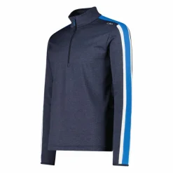 Uomo CMP Pile^Pile mezza zip Softech Melange da uomo