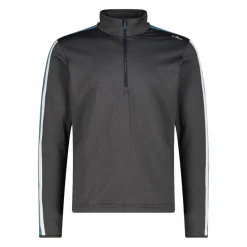 Uomo CMP Pile^Pile mezza zip Softech Melange da uomo