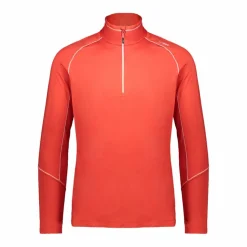 Uomo CMP Pile^Pile mezza zip Softech uomo con cuciture a vista