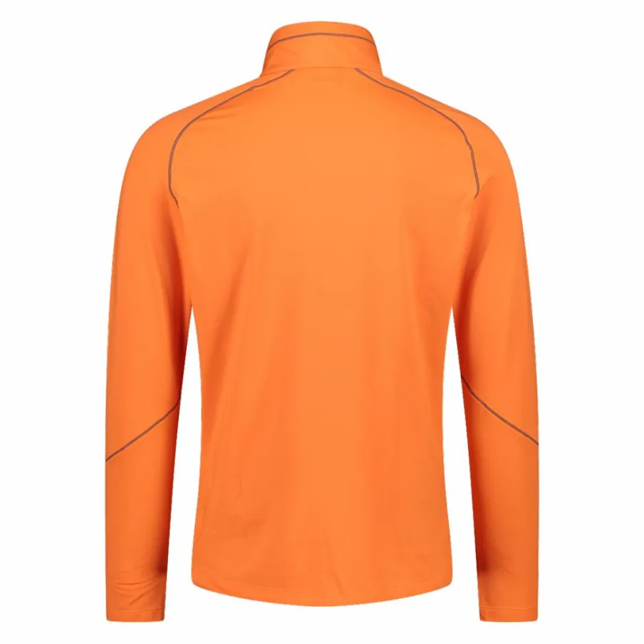 Uomo CMP Pile^Pile mezza zip Softech uomo con cuciture a vista
