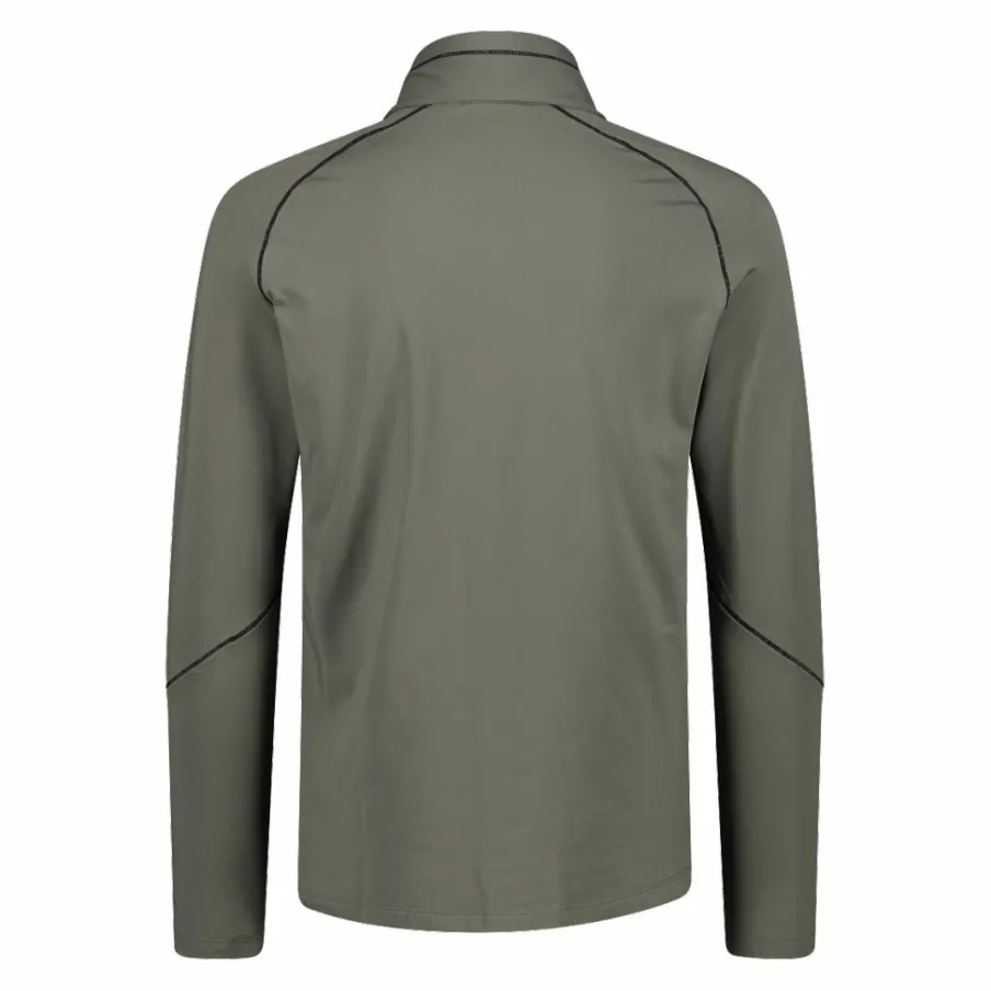 Uomo CMP Pile^Pile mezza zip Softech uomo con cuciture a vista