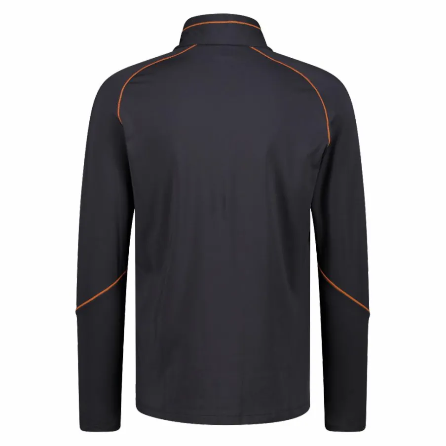 Uomo CMP Pile^Pile mezza zip Softech uomo con cuciture a vista