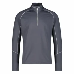 Uomo CMP Pile^Pile mezza zip Softech uomo con cuciture a vista
