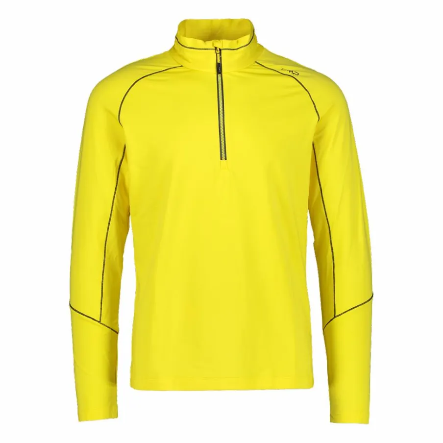 Uomo CMP Pile^Pile mezza zip Softech uomo con cuciture a vista