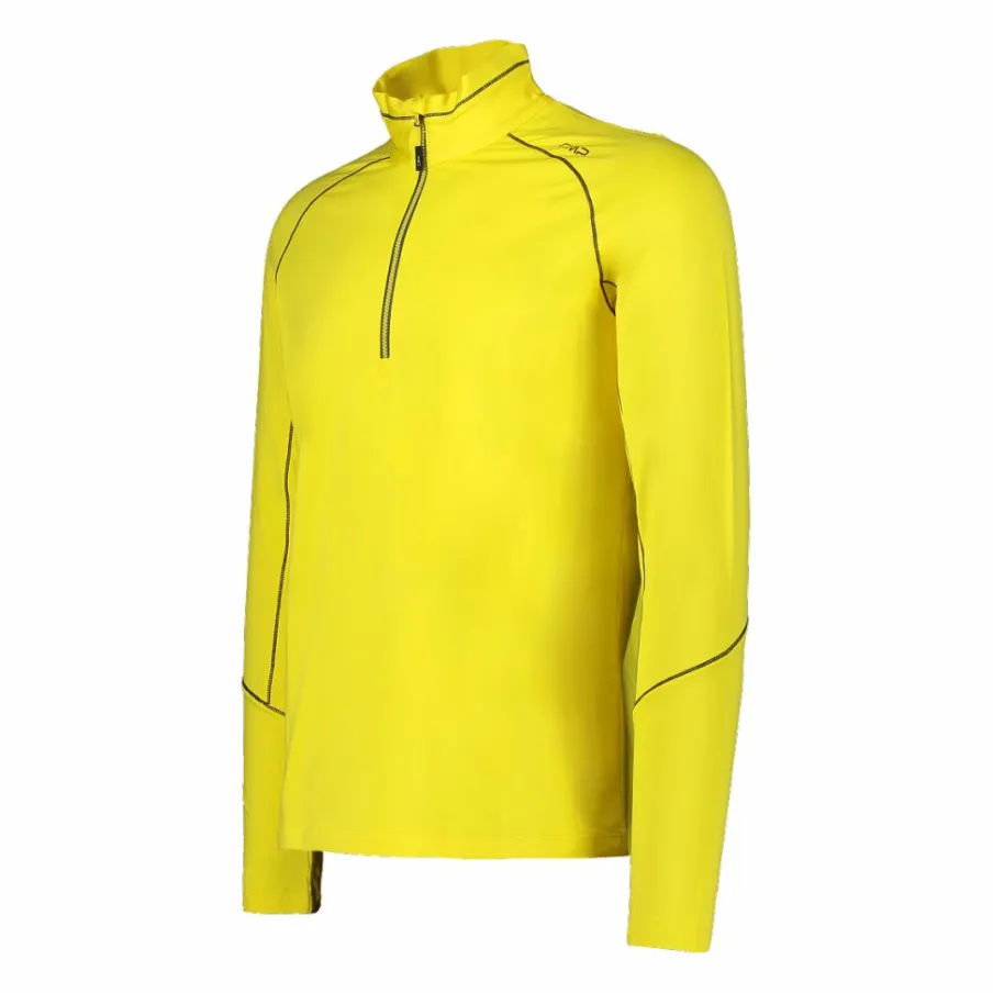Uomo CMP Pile^Pile mezza zip Softech uomo con cuciture a vista