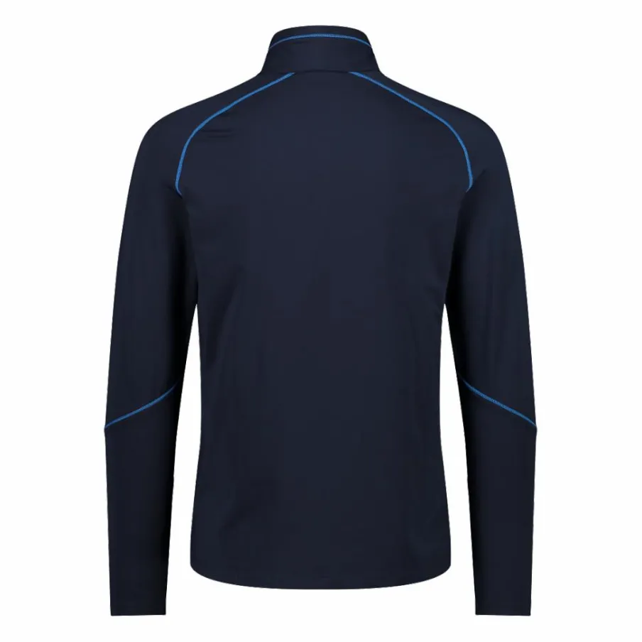 Uomo CMP Pile^Pile mezza zip Softech uomo con cuciture a vista