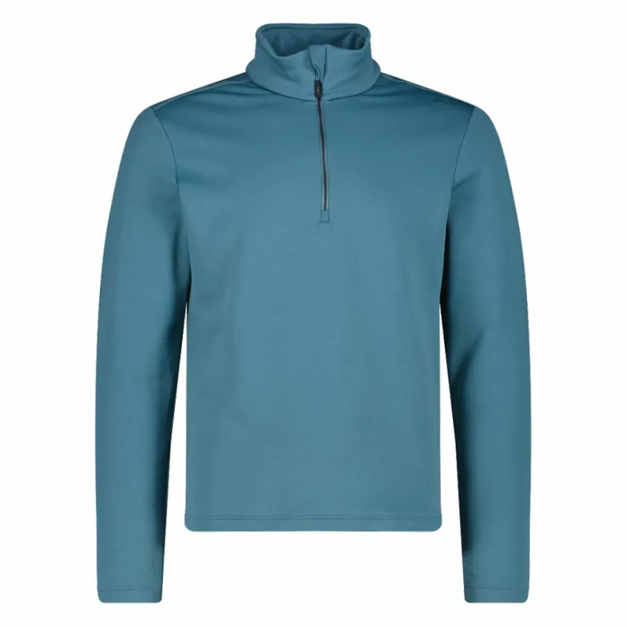Uomo CMP Pile^Pile mezza zip Stretch Performance da uomo