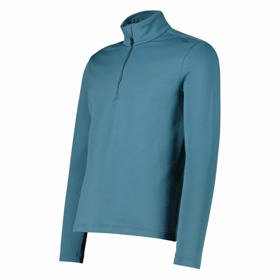 Uomo CMP Pile^Pile mezza zip Stretch Performance da uomo