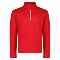 Uomo CMP Pile^Pile mezza zip Stretch Performance da uomo