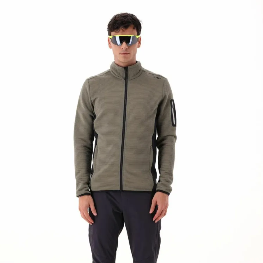 Uomo CMP Pile^Pile Unlimitech full zip da uomo