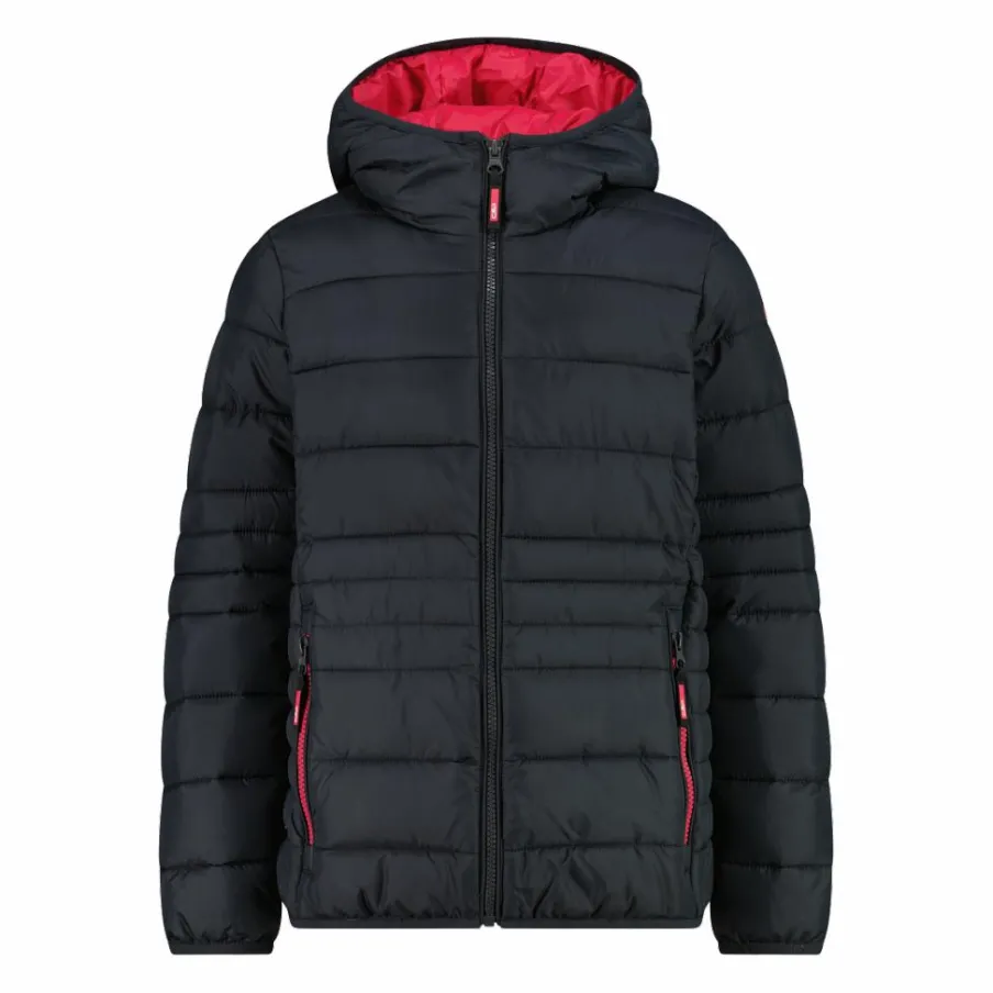 CMP Giacche E Piumini^Piumino da bambina con cappuccio taffeta