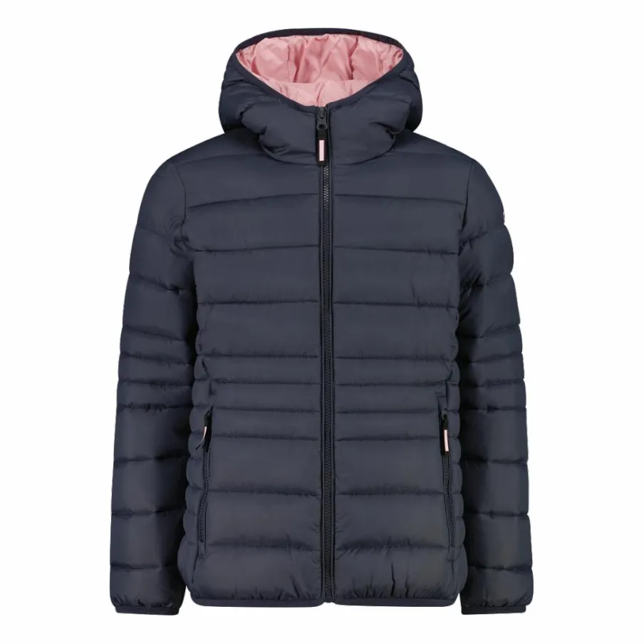 CMP Giacche E Piumini^Piumino da bambina con cappuccio taffeta