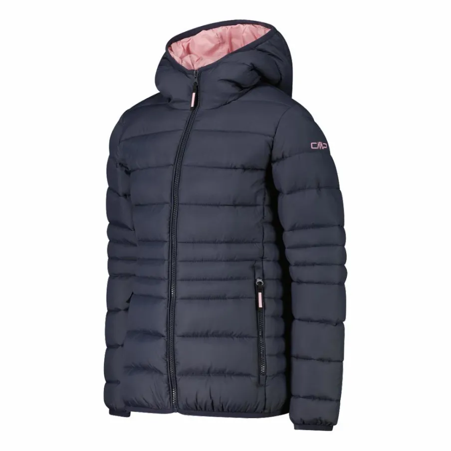 CMP Giacche E Piumini^Piumino da bambina con cappuccio taffeta