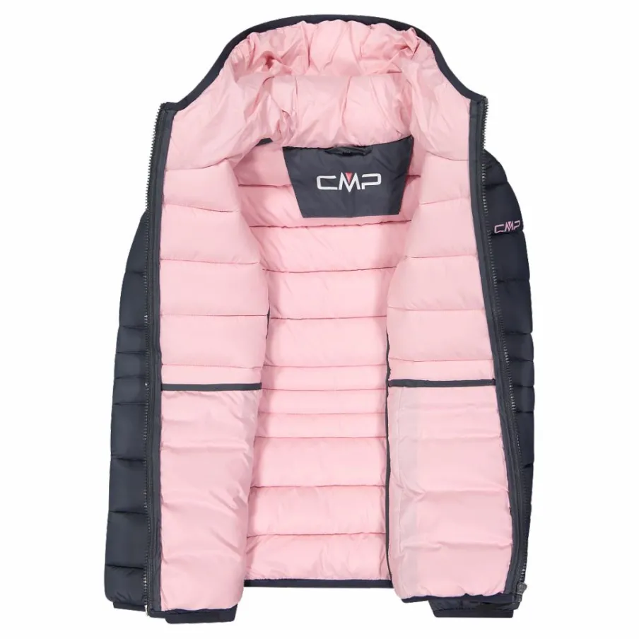 CMP Giacche E Piumini^Piumino da bambina con cappuccio taffeta